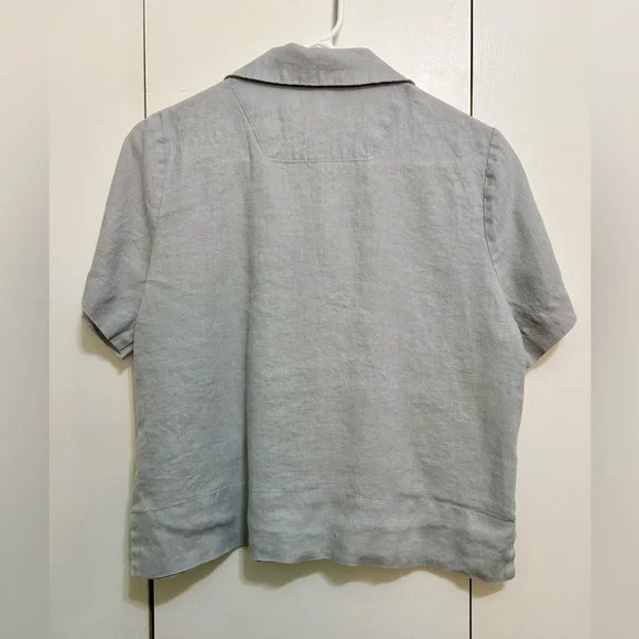 Quince Button Down Linen Shirt - Picture 4 of 9